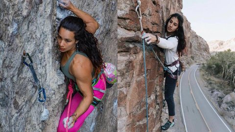 Elisa Varlotta y Alita Contreras, escaladoras latinoamericanas: "Estamos viendo la escalada como una manera de hacer cambios sociales"