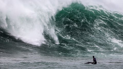 Nano Riego, nuevo rey de La Vaca Gigante con olas de más de 7 metros