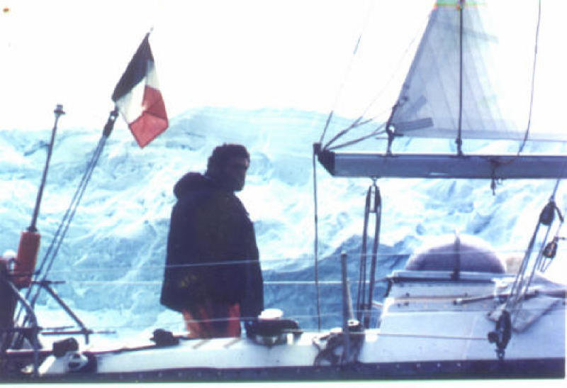 Gustavo en la Antártida
