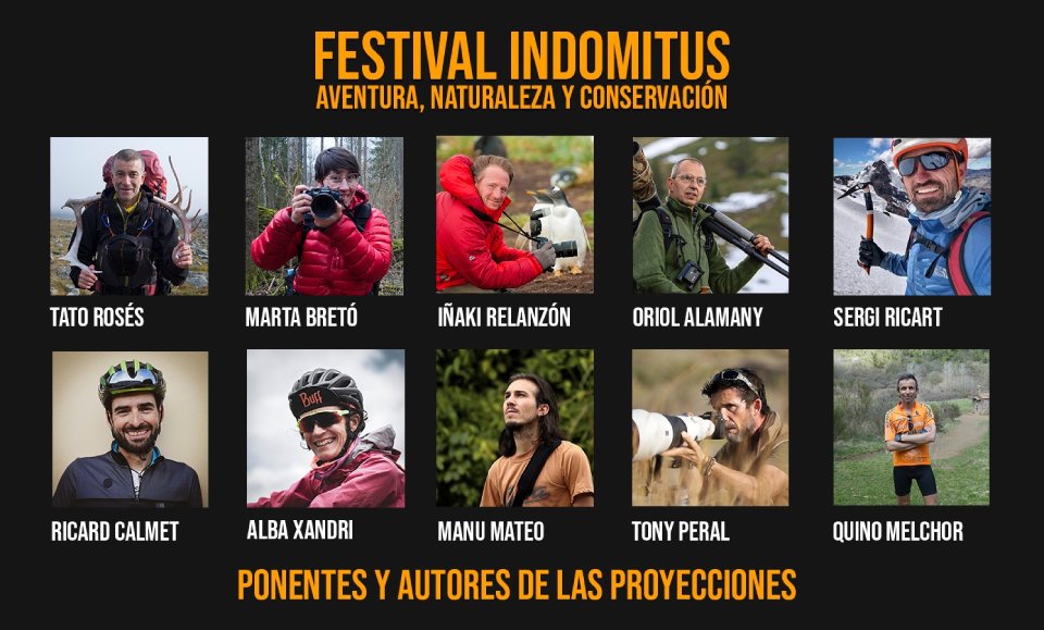 Ponentes festival INDOMITUS 2023