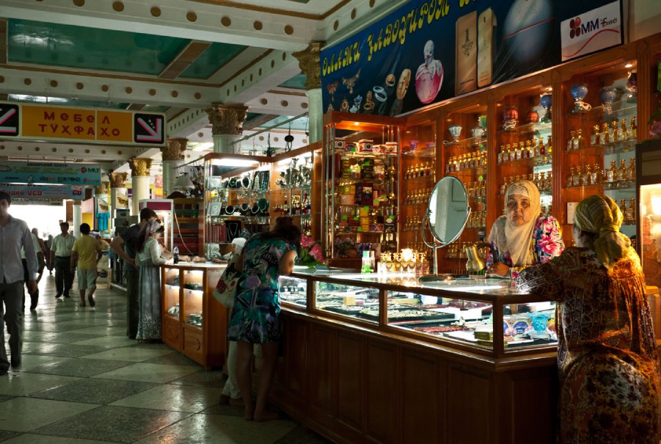 (Tajikistán) 1567 Centro comercial, Dushanbe